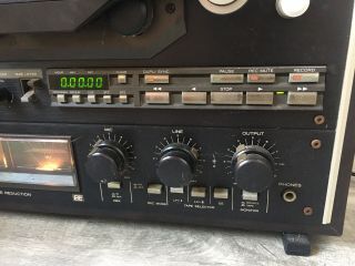 Vintage TEAC X - 1000R Reel To Reel Tape Recorder - Powers On - - Read Desc 12