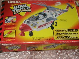 Vintage Tonka Cool Tools Rescue Helicopter & Instructions