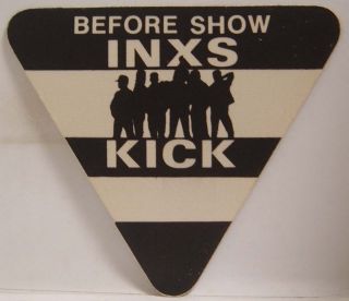 Inxs / Michael Hutchence Vintage Cloth Concert Tour Backstage Pass