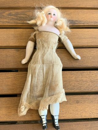 Antique German Simon & Halbig 1160 Little Woman Dollhouse Doll S & H 7.  5 " Pretty