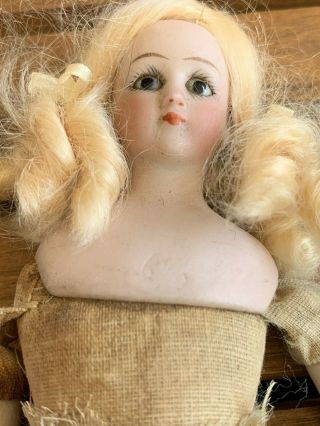 Antique German Simon & Halbig 1160 Little Woman Dollhouse Doll S & H 7.  5 