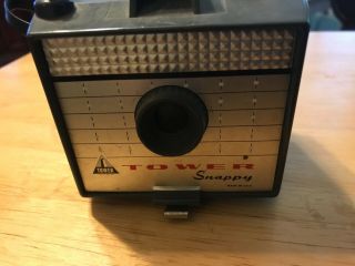 Vintage Tower Snappy Box Camera,  By Sears,  Early 
