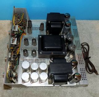 HH Scott 272 Integrated Stereo Tube Amplifier Dynaural Dual Channel 9