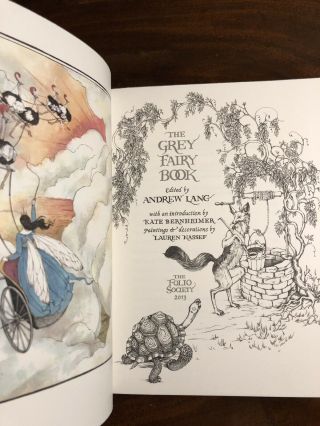 The Grey Fairy Book The Folio Society Andrew Lang Slipcase Hardback 2013 3