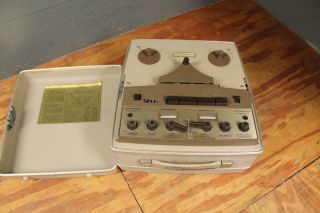 Vtg Voice Of Music Tape - O - Matic Model 740 Reel - To - Reel Recorder/player No Cords