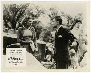 Joan Fontaine,  Laurence Olivier In Alfred Hitchcock 