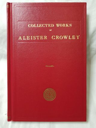 Aleister Crowley Vol 1 Collected Of Aleister Crowley