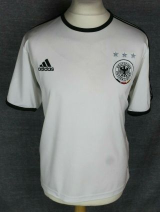 Vintage Germany Football Training Shirt Adidas Mens Large Rare