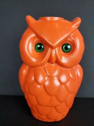 Vintage Retro Blow Mold Owl Replacement Patio Rv Party String Light Cover 2