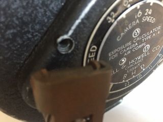 1940’s Bell & Howell WWII 35mm Film Bomb Spotter Spotting Camera 50mm Lens 12