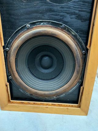 ONE Vintage Acoustic Research AR3 Speaker Paint Grade Wood Cabinet (A165) 2