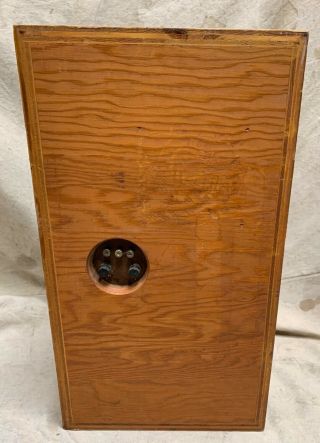 ONE Vintage Acoustic Research AR3 Speaker Paint Grade Wood Cabinet (A165) 8