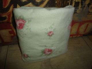 Vintage Laura Ashley Rosemoor Pink Green Floral (1) Bath Towel 26 X 50