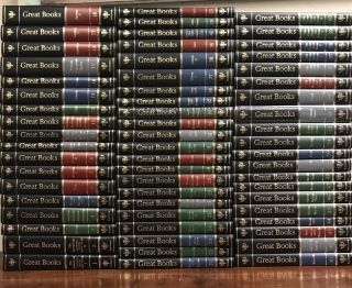 Britannica Great Books Of The Western World 1993 Complete Set 60 - Like