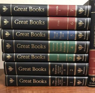 Britannica Great Books of The Western World 1993 Complete Set 60 - like 3