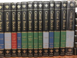 Britannica Great Books of The Western World 1993 Complete Set 60 - like 7
