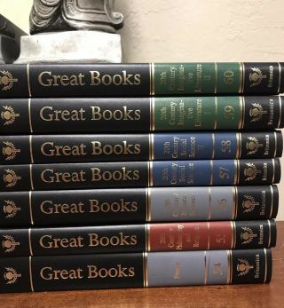 Britannica Great Books of The Western World 1993 Complete Set 60 - like 8