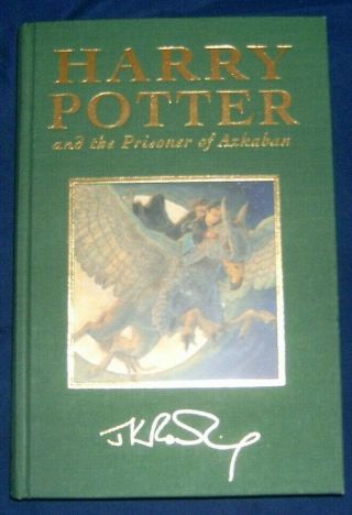 Rowling.  Harry Potter And The Prizoner Of Azkaban Deluxe 1st Print