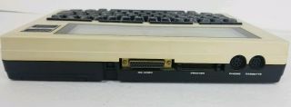 Vintage Radio Shack Tandy TRS - 80 Model 100 Portable Computer Laptop 6