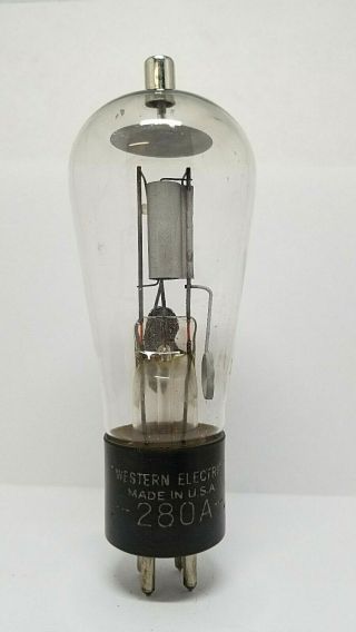 Western Electric 280 - A Vacuum Tube Tests Good (continuity)