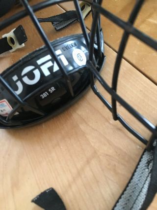 Vintage Hockey Helmets Jofa 390 AND Cooper Sk2000 Senior (both) 3