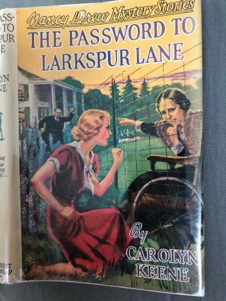 Nancy Drew Larkspur Lane Vintage Solid Blue BSEP / WS DJ 4