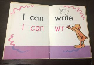 Dr Seuss 1971 I Can Write A Book By Me,  Myself 1ST/1ST 3