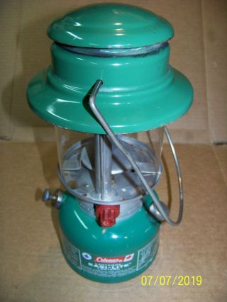 Vintage Coleman 321c Lantern Dated 1/82 Made In Canada