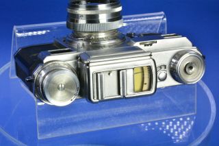 CONTAX III (3) 35mm Rangefinder Camera,  50mm f/1.  5 Zeiss T SONNAR Lens,  Spool NR 6