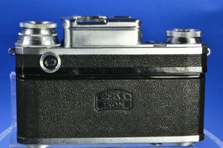 CONTAX III (3) 35mm Rangefinder Camera,  50mm f/1.  5 Zeiss T SONNAR Lens,  Spool NR 7