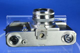 CONTAX III (3) 35mm Rangefinder Camera,  50mm f/1.  5 Zeiss T SONNAR Lens,  Spool NR 8