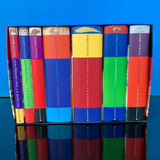 Harry Potter Complete Uk Bloomsbury Hardback Book Box Set Slipcase