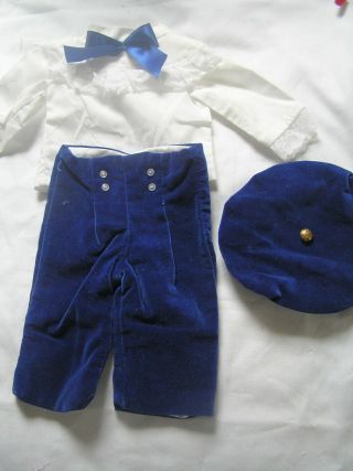 Doll Clothing 3 Piece Boy Doll Suit For 18 - 19 Nantique Doll
