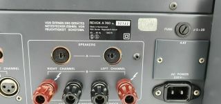Revox A 740 Stereo Power Amplifier - CHECKED & 9