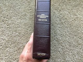 Vintage Ryrie Expanded Edition NIV Study Bible Red Letter Moody 1994 4