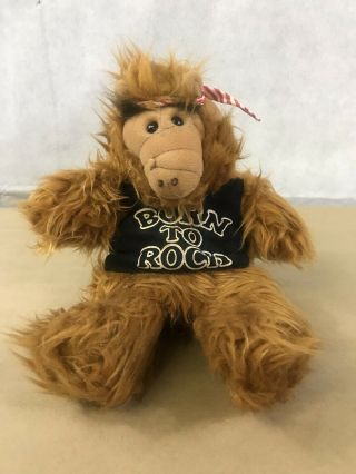 Alf Born To Rock Hand Puppet Plush Burger King Promo 1988 Vintage Collector D13