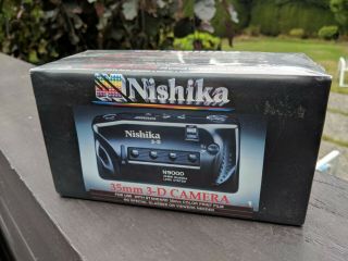 Boxed And Nishika N9000 3d Film Camera