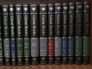 Britannica Great Books of the Western World complete set 2nd Ed.  1993 4