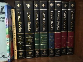 Britannica Great Books of the Western World complete set 2nd Ed.  1993 7