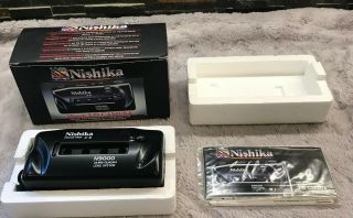 Nishika N9000 3d 35mm 3 - D Quadra Lens Film Camera