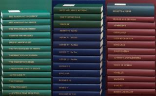 Folio Society / Oxford University Press Complete Of Shakespeare 39 Vols
