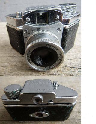 Snappy Subminiature Spy Camera W/ Box / Case & 10 Rolls Film