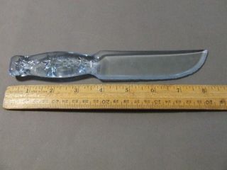 Vintage Glass Knife
