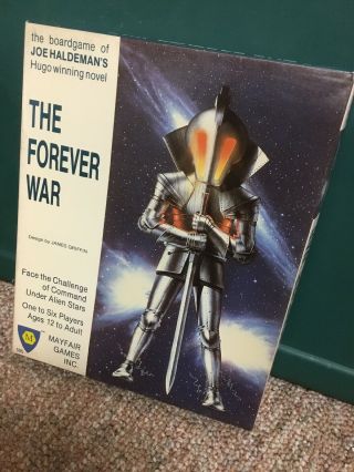 Vintage Mayfair Games The Forever War 505 Unpunched Nib