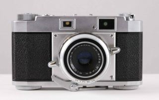 Ricoh 35 S Vintage Rangefinder 35mm Film Camera in Case with Instructions 2