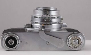 Ricoh 35 S Vintage Rangefinder 35mm Film Camera in Case with Instructions 5