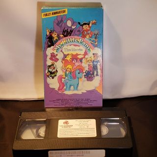 Vintage 1986 My Little Pony The Movie Fully Animated Vhs A,  G1 Toys Tv