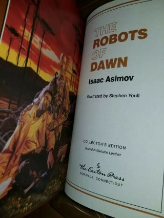 EASTON PRESS I ROBOT SERIES ISAAC ASIMOV & ROBOT SCREENPLAY SIGNED ELLISON 5 VOL 11