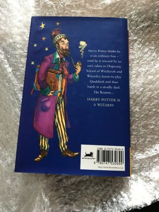 J.  K.  Rowling signed Harry Potter and the Philosopher ' s Stone - First Ed 4th 5