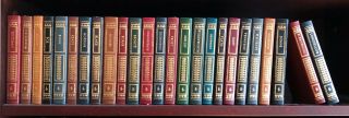 Easton Press 25 Volume Complete Library Of Great Poetry Leather - & Unread